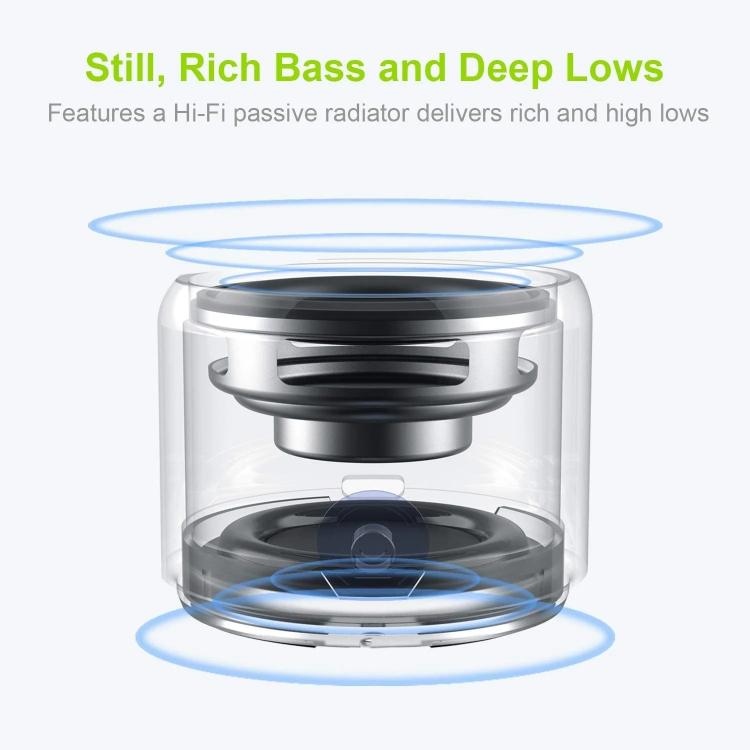 A106Pro IPX7 Waterproof Mini Portable Bluetooth Metal Speaker – Super Bass, Compact & Durable