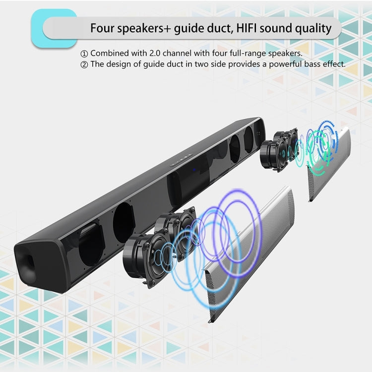 BS-28E RGB Bluetooth Speaker – 4 Drivers, HiFi Bass & LED Lights