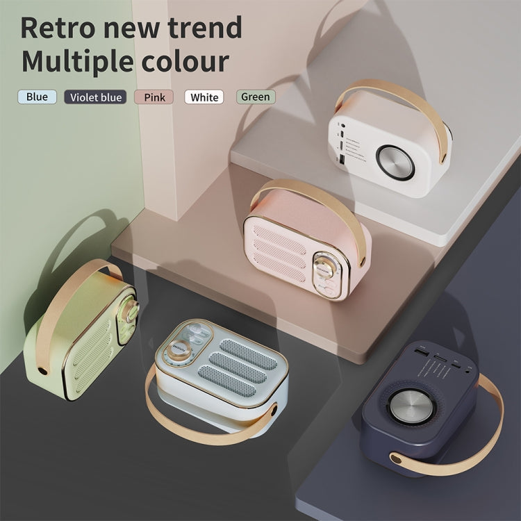 DW13 Portable HiFi Mini Retro Wireless Bluetooth Speaker – Compact Vintage Style Audio