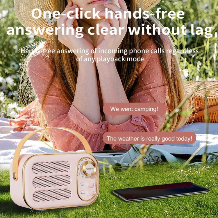DW13 Portable HiFi Mini Retro Wireless Bluetooth Speaker – Compact Vintage Style Audio
