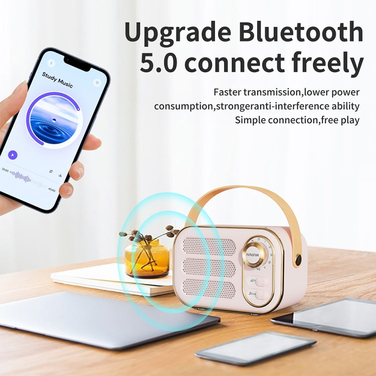 DW13 Portable HiFi Mini Retro Wireless Bluetooth Speaker – Compact Vintage Style Audio