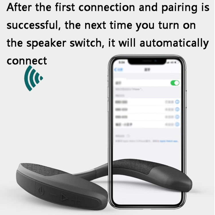 EBS-909 Portable Neck-Mounted Wireless Bluetooth Speaker