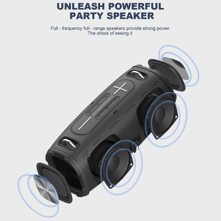 HOPESTAR H50 Waterproof Bluetooth Speaker – 20W, Portable & IPX6