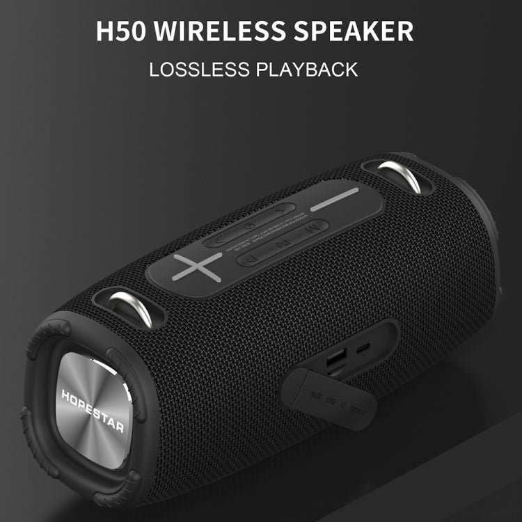 HOPESTAR H50 Waterproof Bluetooth Speaker – 20W, Portable & IPX6
