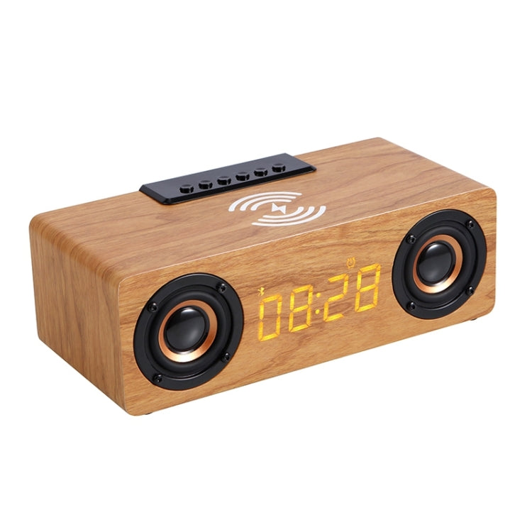 K1 Wooden Desktop Bluetooth Speaker – Wireless Charging & Multifunction
