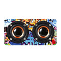 M5 wooden Bluetooth speaker TF card and AUX input