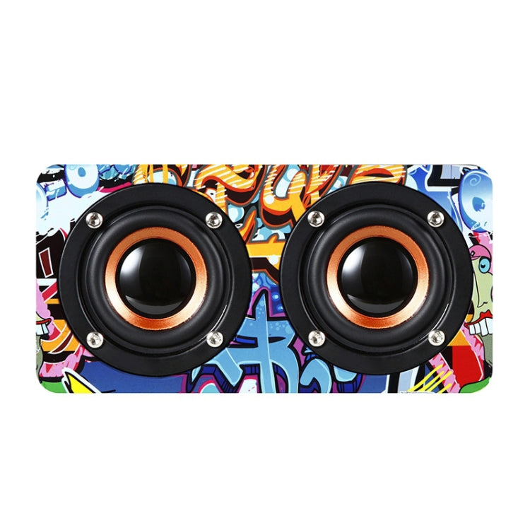 M5 wooden Bluetooth speaker TF card and AUX input
