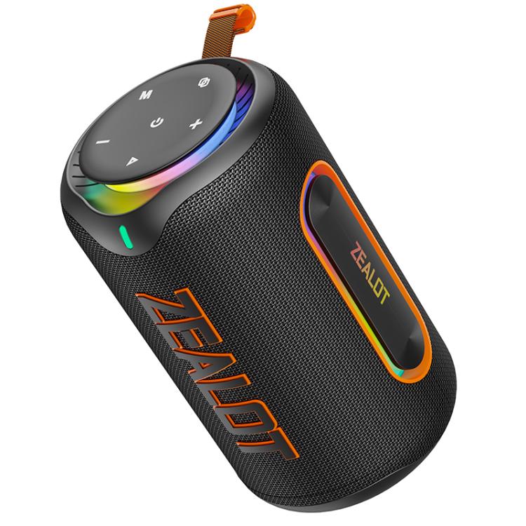 Zealot MP1 60W Portable Outdoor RGB Bluetooth Speaker – Bass Boost, Bluetooth 5.4, 8000mAh Battery