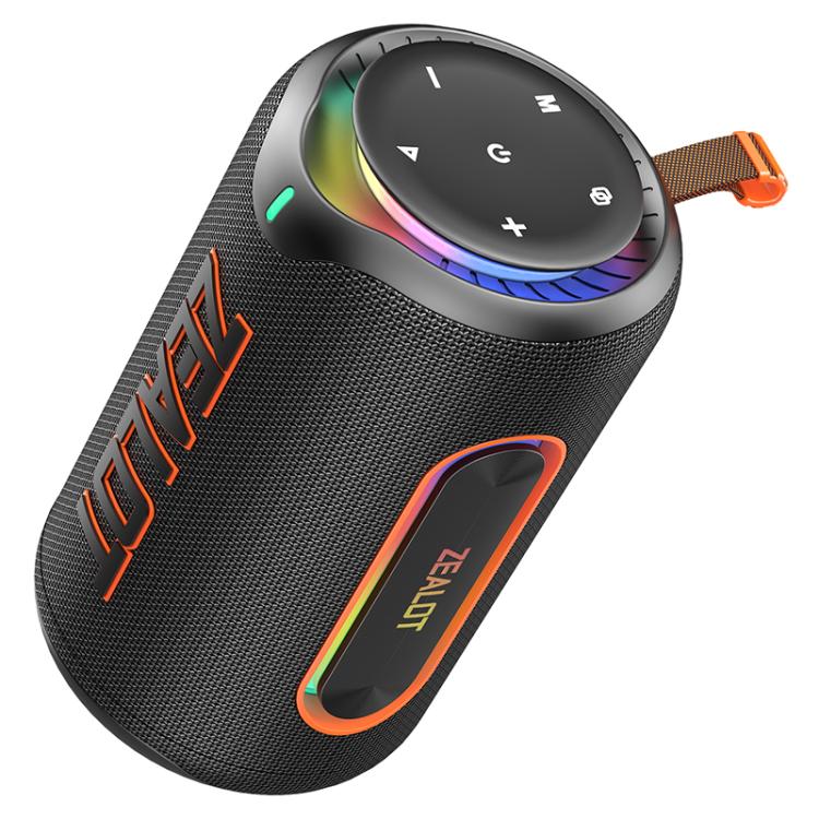 Zealot MP1 60W Portable Outdoor RGB Bluetooth Speaker – Bass Boost, Bluetooth 5.4, 8000mAh Battery